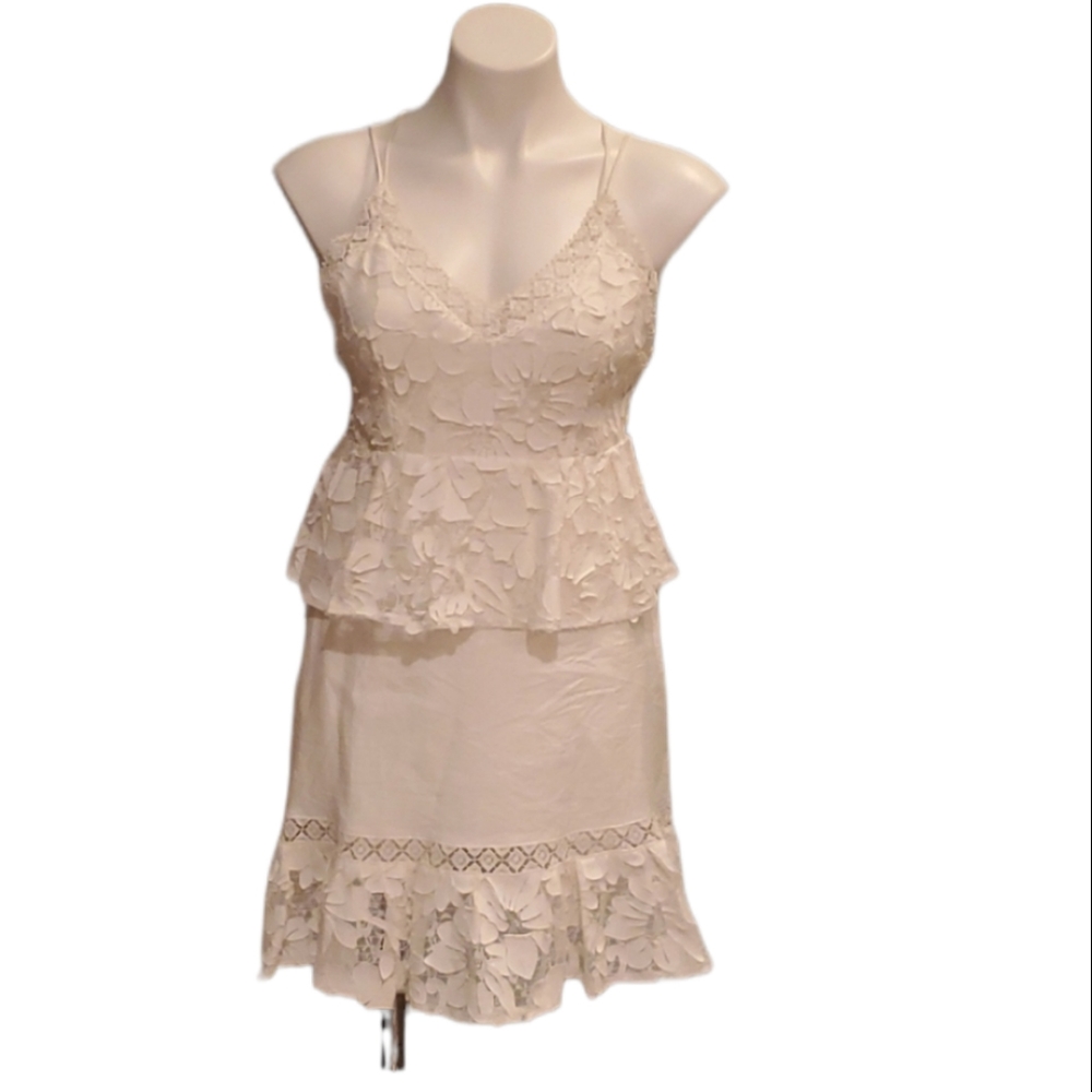 Anthropologie Foxiedox White Lace Dress NWT